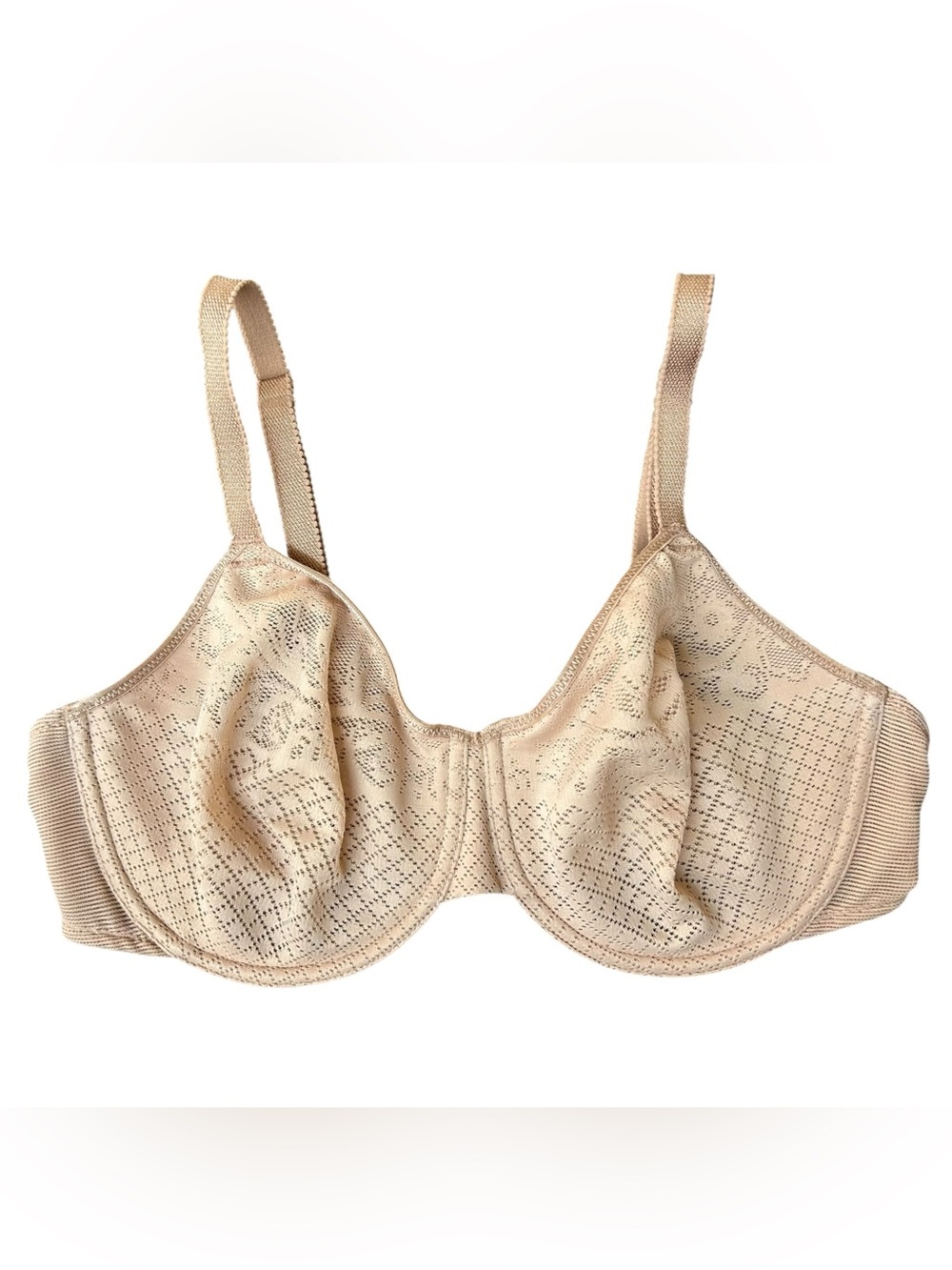 Wacoal Visual Effects Minimizer Under-wire Bra 36D #857210 Nude Beige